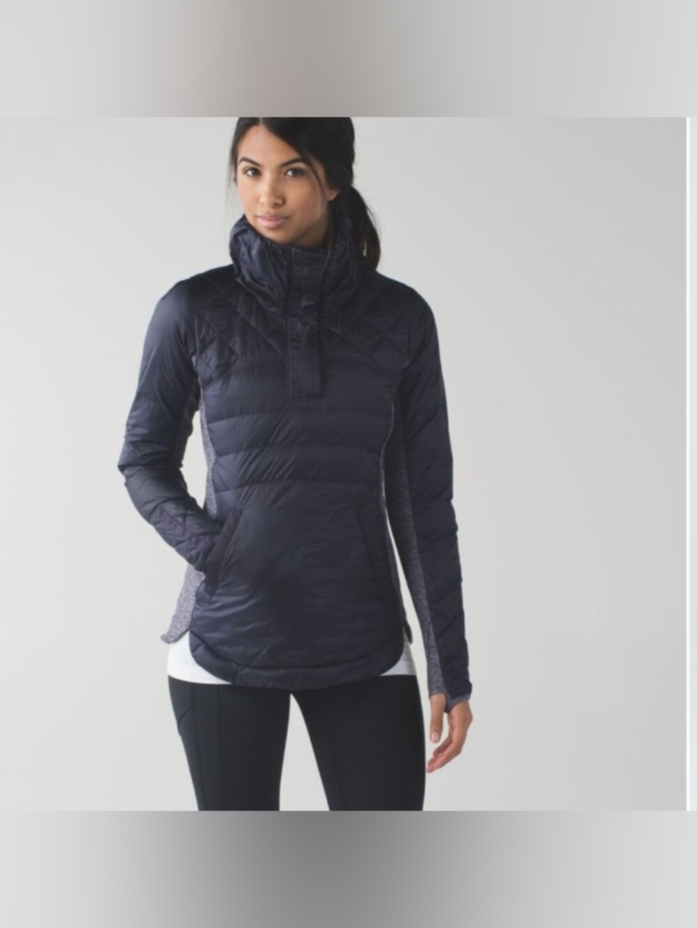 Lululemon Down For It Jacket in Purple size 10